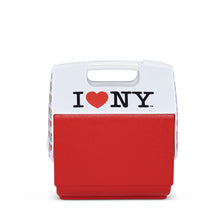 Load image into Gallery viewer, I Love NY Playmate Pal Special Edition Red 7 Qt Cooler