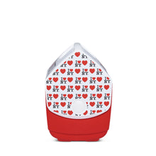 Load image into Gallery viewer, I Love NY Playmate Pal Special Edition Red 7 Qt Cooler