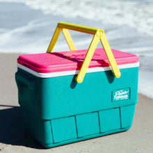 Load image into Gallery viewer, Retro Picnic Basket 25 Qt Cooler